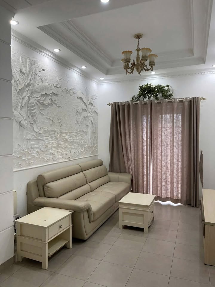 Nhà cho thuê Nơ Trang Long, Bình Thạnh 59m² giá 22 triệu - Full nội thất, xe hơi đậu trước nhà!