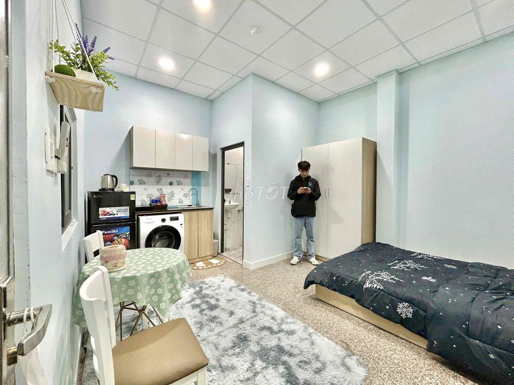 Căn hộ Studio Nguyễn Đình Chiểu, Phú Nhuận 25m² giá 4.8 triệu - Sẵn sàng vào ở ngay!