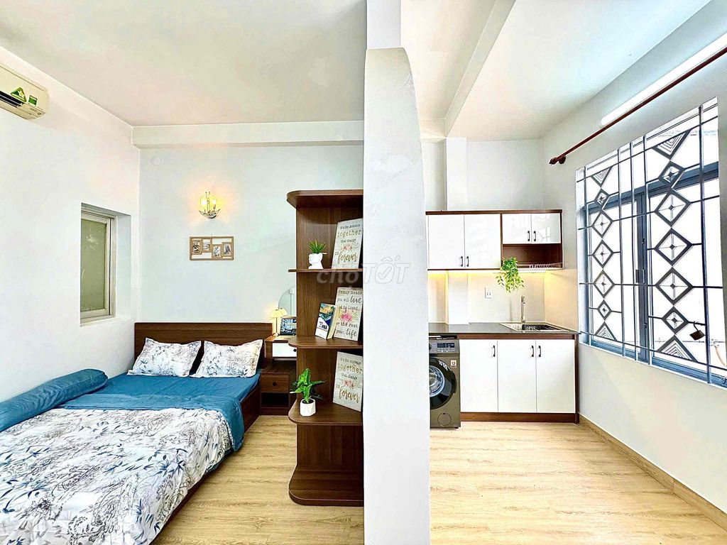 Căn hộ Cộng Hòa P12 Q.Tân Bình 30m² giá 5.5 triệu - Full nội thất, chỉ việc vào ở!