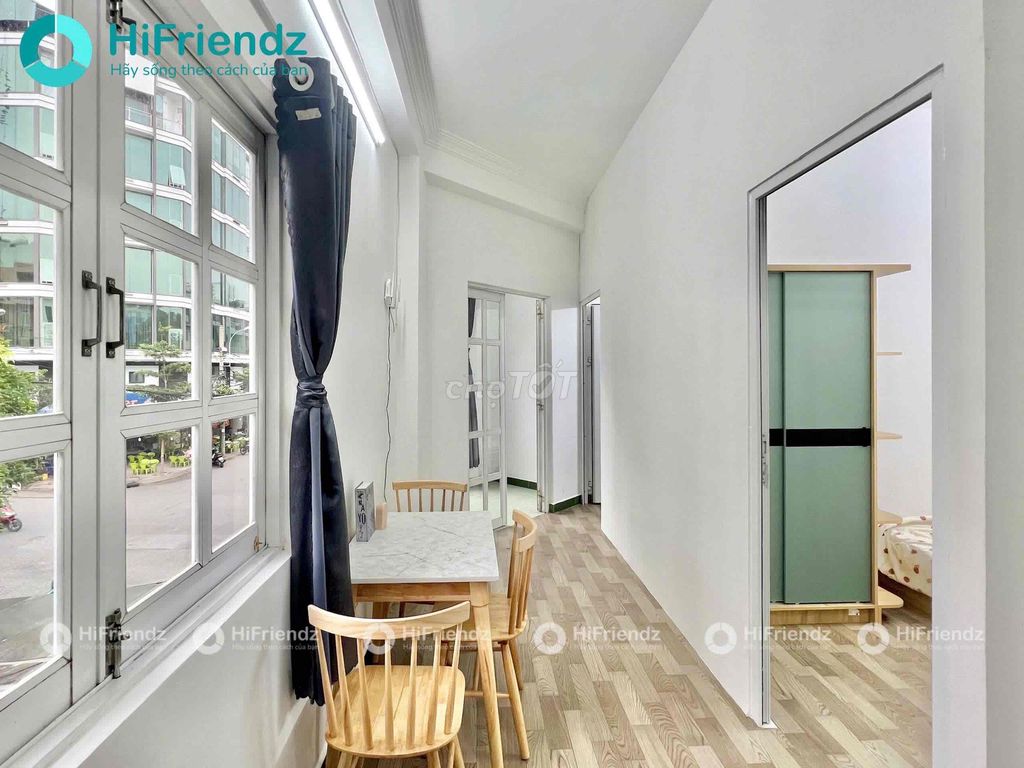 Căn hộ 2 phòng ngủ Võ Liêm Sơn 35m² giá 8.8 triệu - Full nội thất sát Parc Mall!