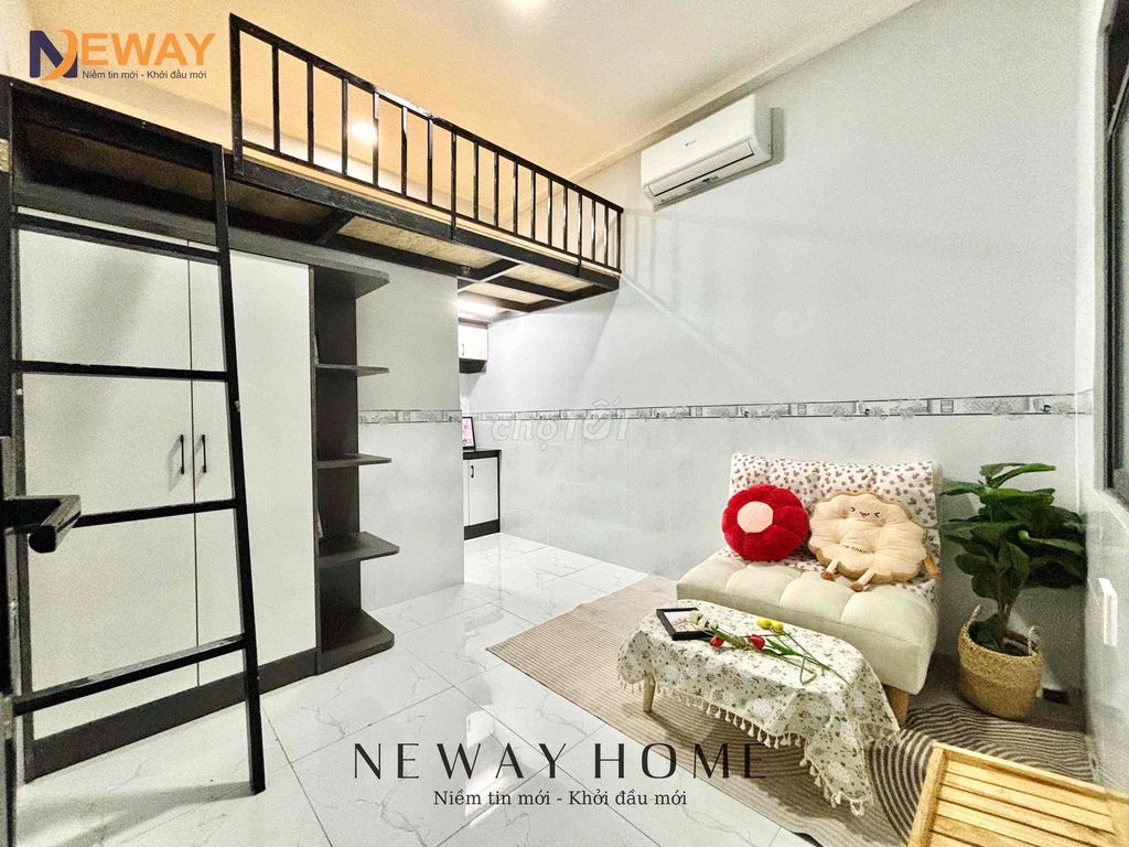 Phòng trọ gác cao 25m² giá 3.9 triệu - Mới xây, đầy đủ nội thất ngay Lũy Bán Bích!