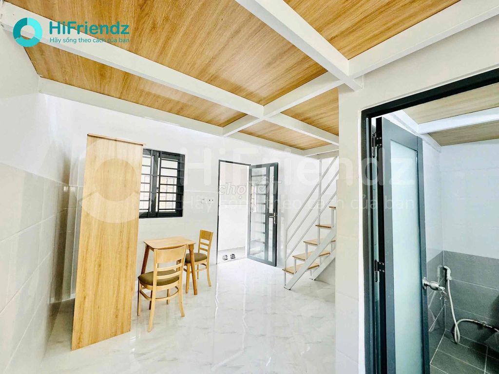 Phòng trọ gác cao 30m² Phạm Văn Đồng giá 4.6 triệu - Nội thất đầy đủ, giờ giấc tự do!