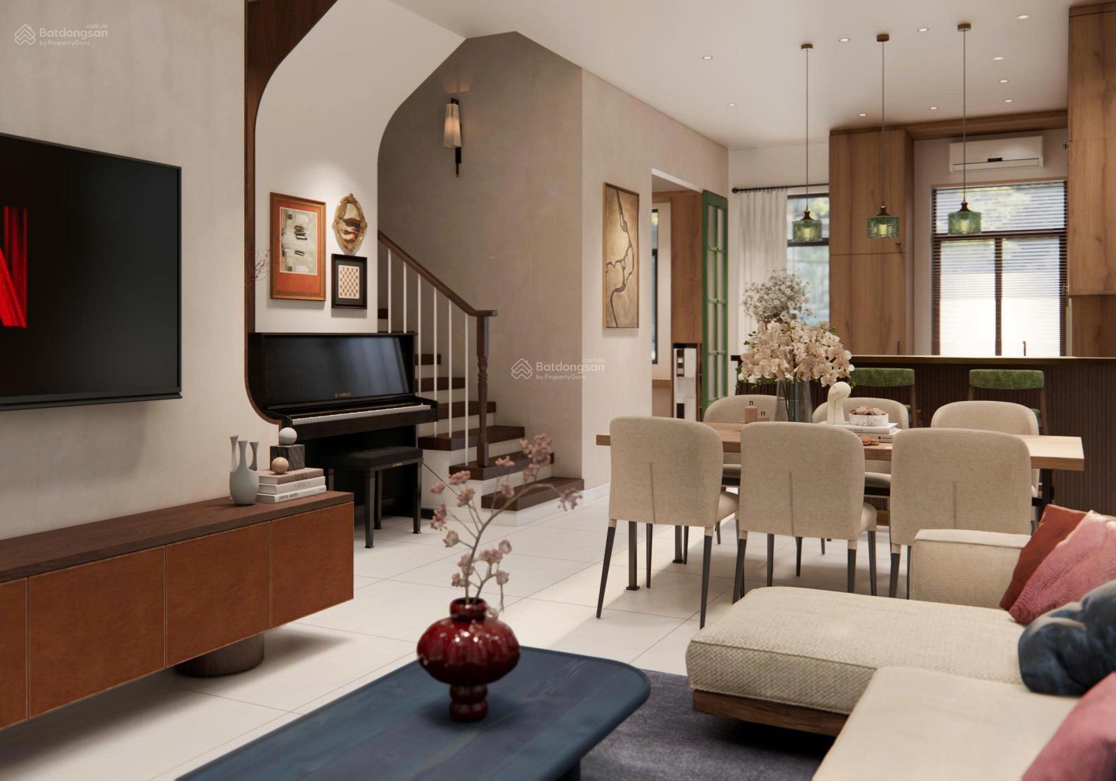 Biệt thự cho thuê Zeitgeist GS Metrocity Nhà Bè 240m² - Nội thất cao cấp, view công viên hồ bơi