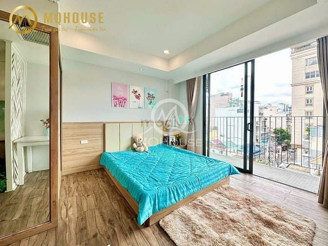 Căn hộ ban công Nguyễn Văn Khối 40m² giá 5.3 triệu - Full nội thất, tiện nghi ngay công viên!