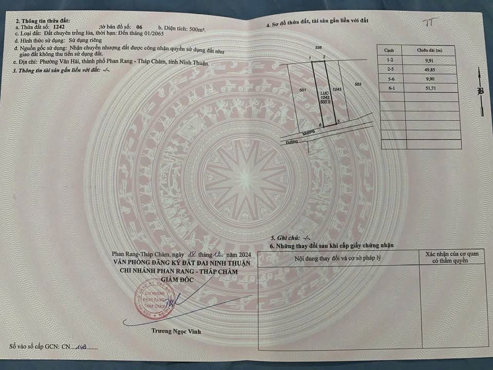 Đất nền 500m² Phường Ninh Chử - Gần bệnh viện tỉnh, giá tốt thỏa thuận!