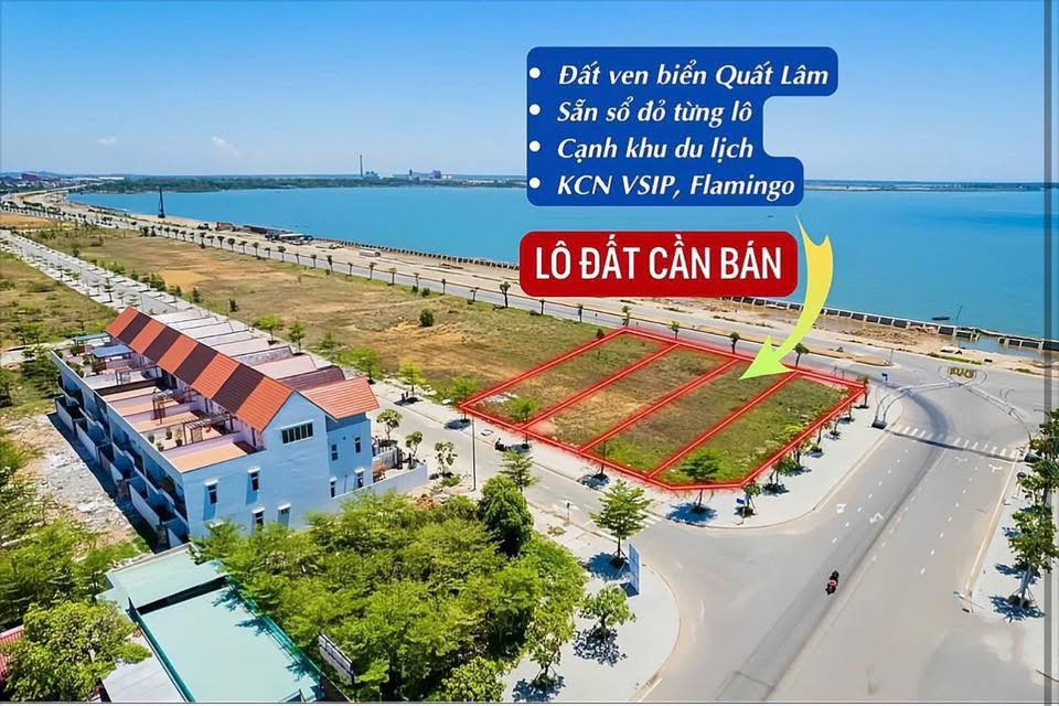 Đất lô góc mặt biển Quất Lâm Nam Định 100m² giá 1 tỷ - Đầu tư sinh lời ngay!
