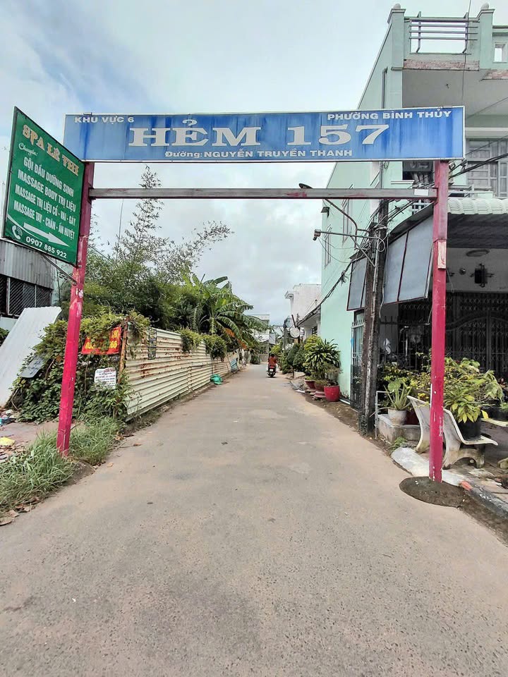 Đất nền hẻm 157 Nguyễn Truyền Thanh, Bình Thủy, 85m² - Sổ hồng chính chủ, giá 1.3 tỷ!