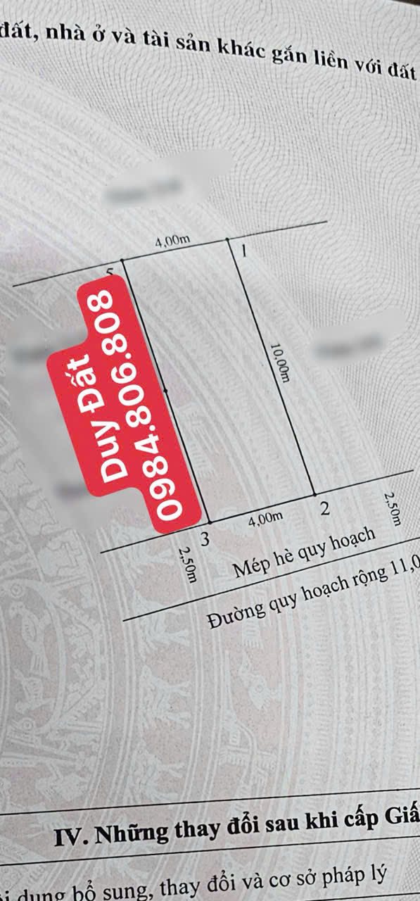 Đất nền Đằng Giang, Ngô Quyền 40m² giá thỏa thuận - Hướng Đông, view công viên