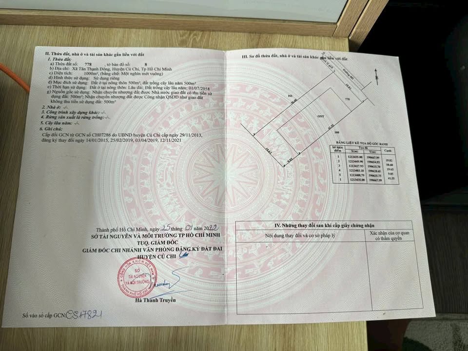 Đất nền 1.000m² xã Tân Thạnh Đông giá 7 tỷ - Bán nhanh trong 1 tháng!