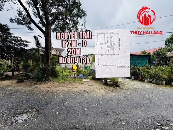 Đất nền mặt tiền Nguyễn Trãi Hải Lăng 140m² - Cơ hội đầu tư hiếm có!