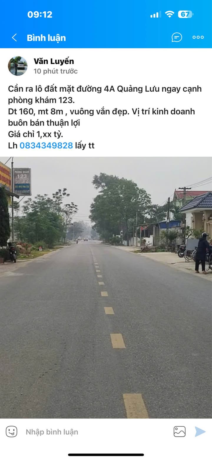 Đất nền Quảng Minh Sầm Sơn 125m² giá 1 tỷ - Kinh doanh đắc địa!