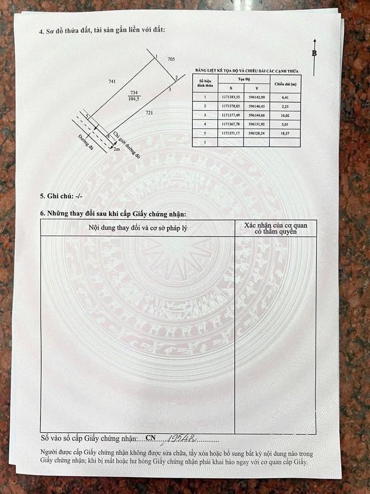 Đất thổ cư xã Mỹ Lộc, Cần Giuộc, Long An 91m² giá 600 triệu - Pháp lý rõ ràng, sẵn sàng xây dựng!