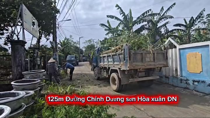 Đất mặt tiền đường Dương Sơn, Hòa Xuân 125m² giá 2.65 tỷ - Tiềm năng sinh lời cao!