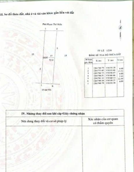 Đất nền mặt đường Phan Thế Hiển, KĐT Thống Nhất 72m² giá 4 tỷ - Đầu tư sinh lời!