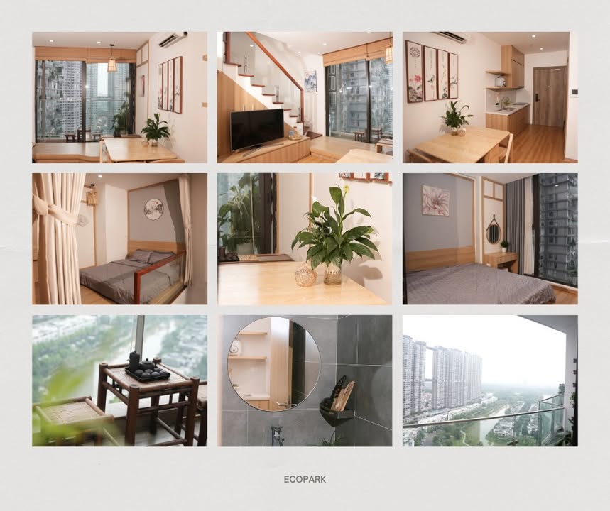 Căn hộ duplex 2 phòng ngủ tại Sol Forest, Văn Giang - Cho thuê ngắn hạn 1-3 tháng!