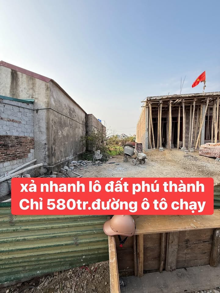 Đất nền Minh Lộc, Hậu Lộc 77m² giá chỉ 580 triệu - Cơ hội vàng cho nhà đầu tư!
