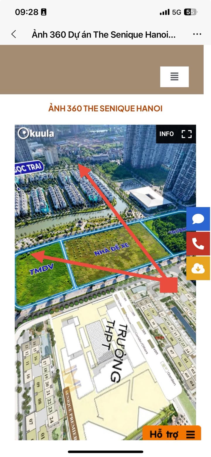 Căn hộ Duplex The Senique Gia Lâm 133.7m² giá 11.2 tỷ - View Đảo Ngọc Trai tuyệt đẹp!