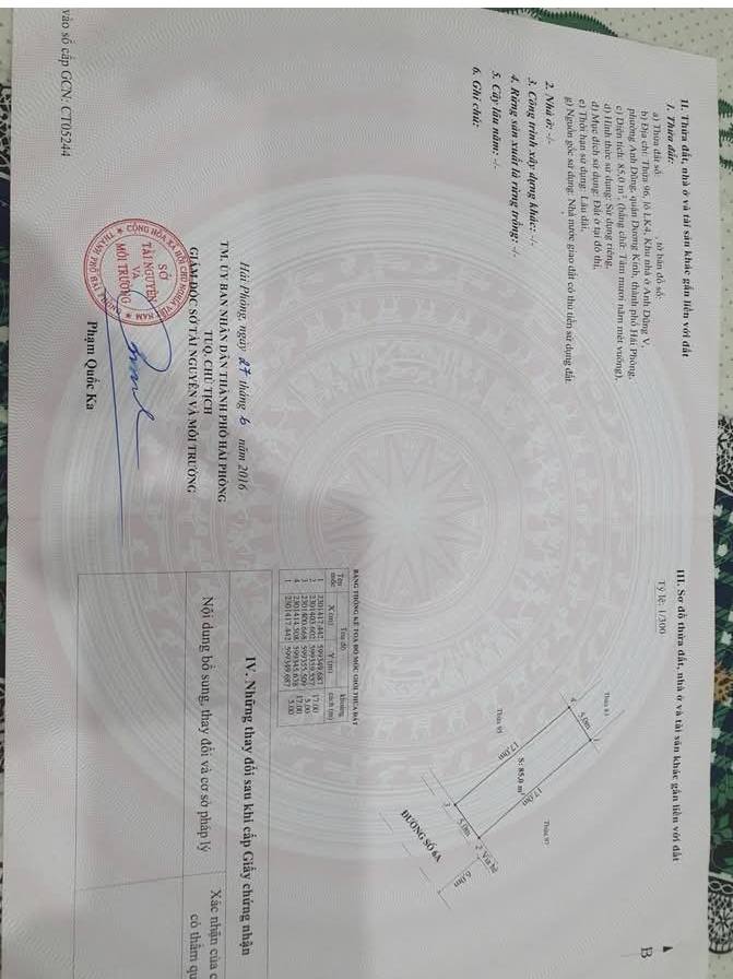 Lô đất 85m² khu Anh Dũng 5 giá 1.8 tỷ - Đầu tư sinh lời ngay!