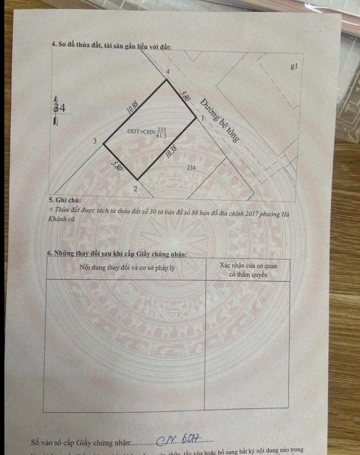 Đất nền phường Cao Xanh, Hạ Long 61,5m² giá 1,3 tỷ - Ô tô tận nơi