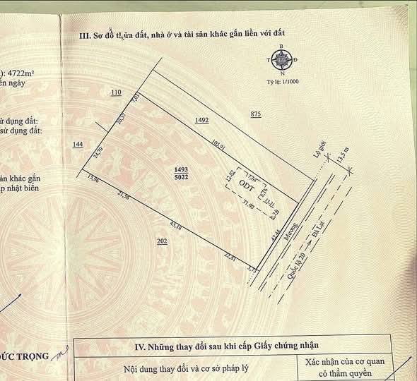 Đất mặt tiền QL20, Liên Nghĩa, Đức Trọng 5.022m² giá 49 tỷ - Cơ hội đầu tư lý tưởng!