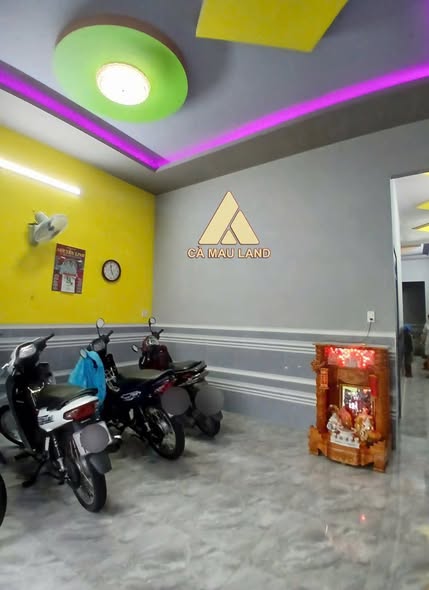 Nhà phố 1 trệt 1 lầu Khu đô thị Happy Home Cà Mau 100m² giá 2 tỷ - Vị trí đắc địa, tiện ích đầy đủ!