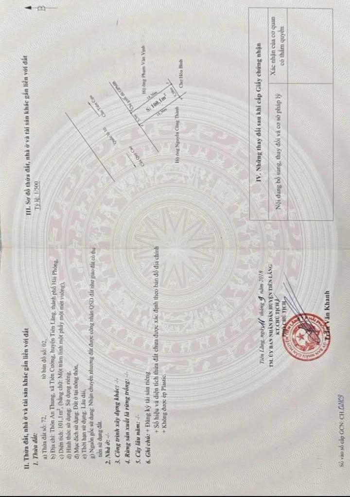 FrontHouse Tiên Cường 100m² giá 6.5 tỷ - Kinh doanh đắc địa ngay mặt đường!