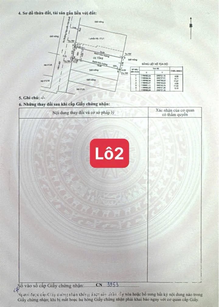 Đất nền Gò Vấp 68m² giá 6.46 tỷ - Sổ đỏ chính chủ, đầu tư sinh lời!