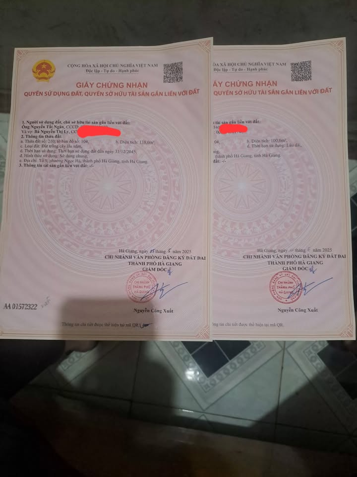 Nhà cấp 4 Ngọc Hà, Hà Giang 238m² giá 1.8 tỷ - Nhà sạch, không ngập lụt!