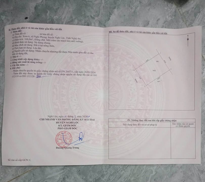 Đất nền xóm 6 Nghi Phong, TP Vinh 168m² giá 4.35 tỷ - Vị trí đắc địa tiềm năng!