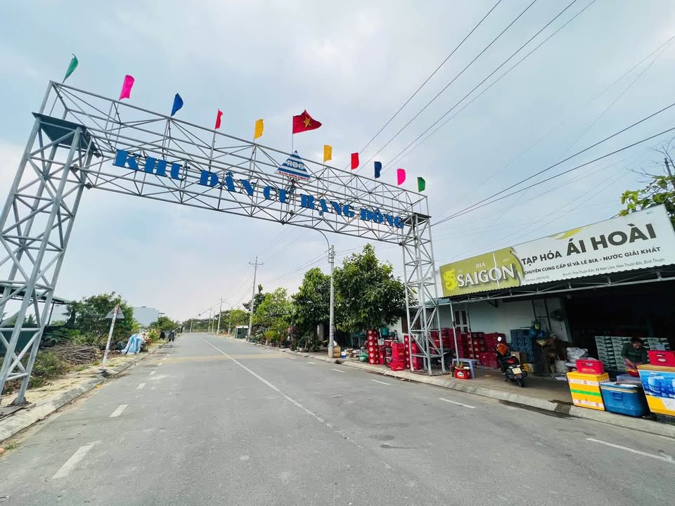 Đất nền KDC Rạng Đông Hàm Thuận Bắc 100m² giá chỉ 920 triệu - Cơ hội đầu tư tuyệt vời!