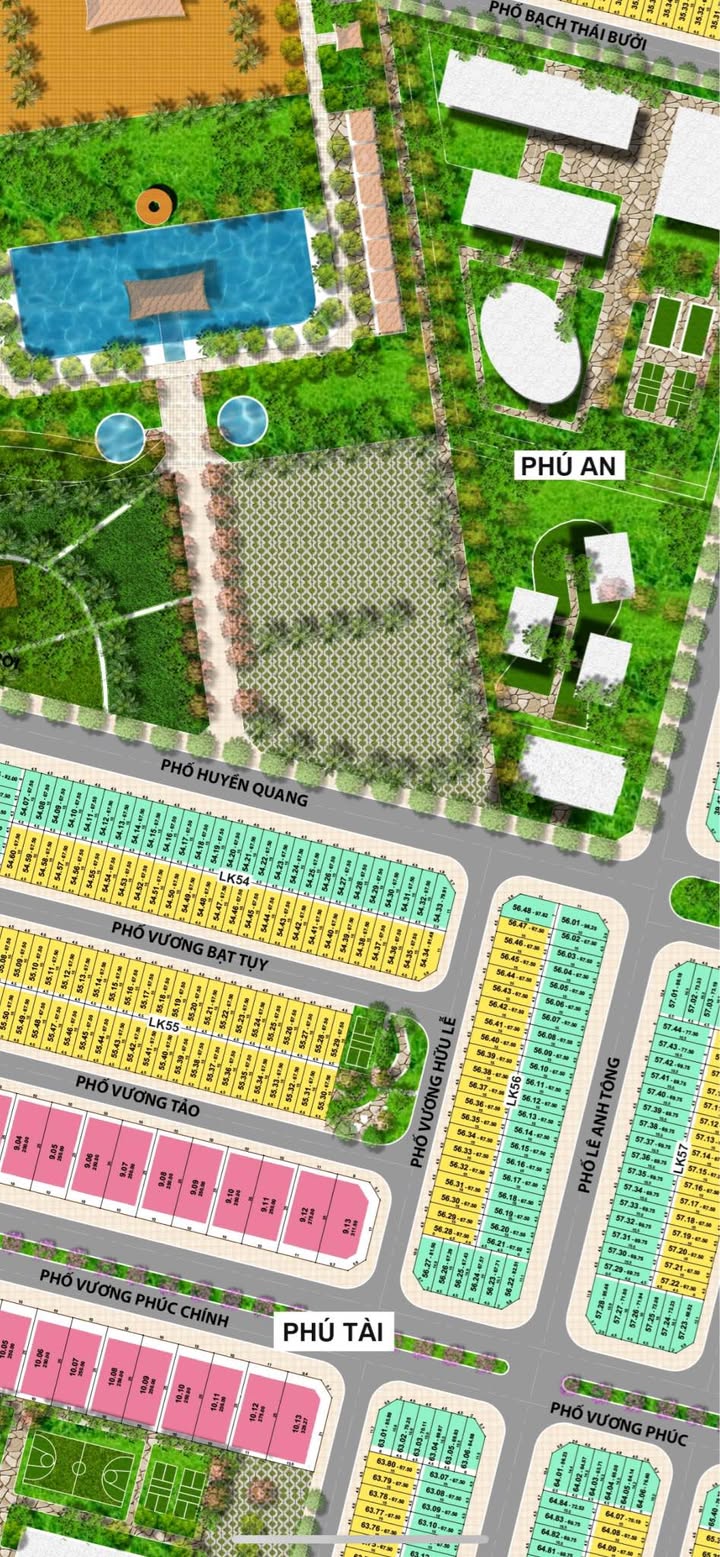 Đất nền KĐT Tân Phú Hưng Hải Dương 81.48m² - Hướng Đông, đối diện vườn hoa thoáng mát!