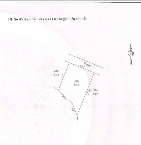 Đất nền khu phố 5 Cẩm Thượng, Hải Dương 64m² giá 899 triệu - Chính chủ bán gấp!
