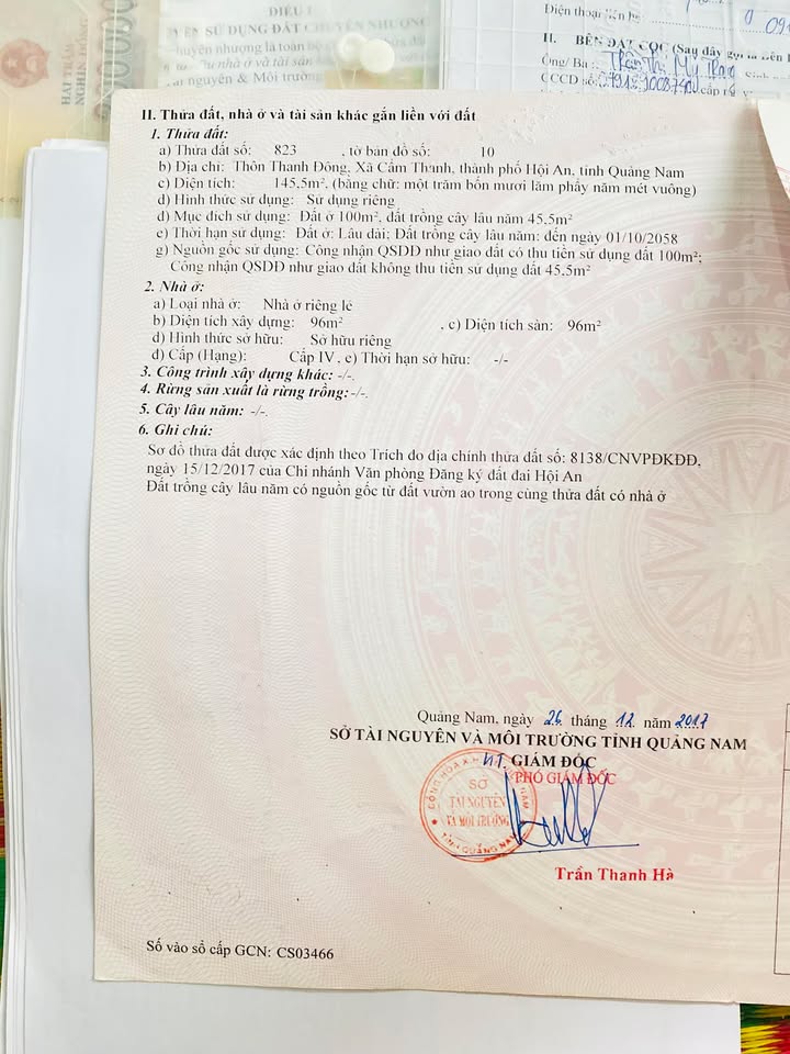 Đất Cẩm Thanh, Hội An 145m² giá 3.042 tỷ - Chính chủ bán gấp!