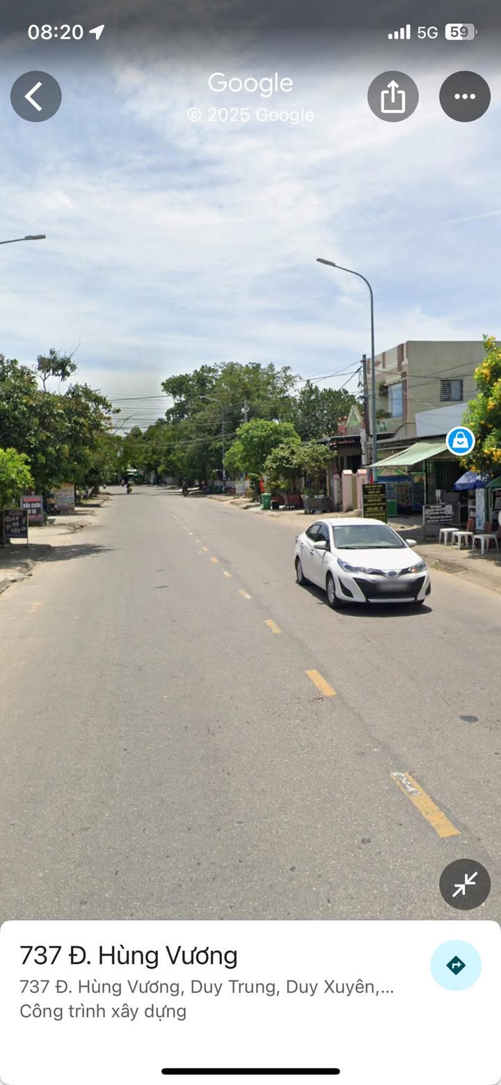 Bán nhà mặt tiền 737 Hùng Vương, Đà Nẵng 127.5m² - Giá chỉ 2.55 tỷ!