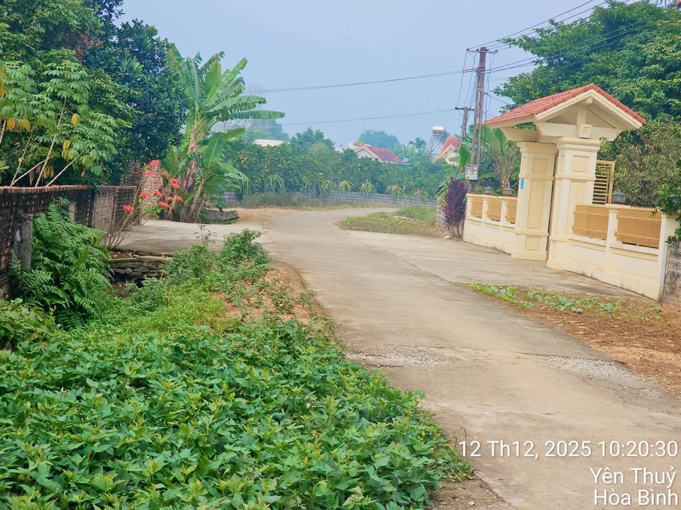 Đất thổ cư Ngọc Lương Hòa Bình 161m² giá chỉ 500 triệu - Cơ hội đầu tư tuyệt vời!