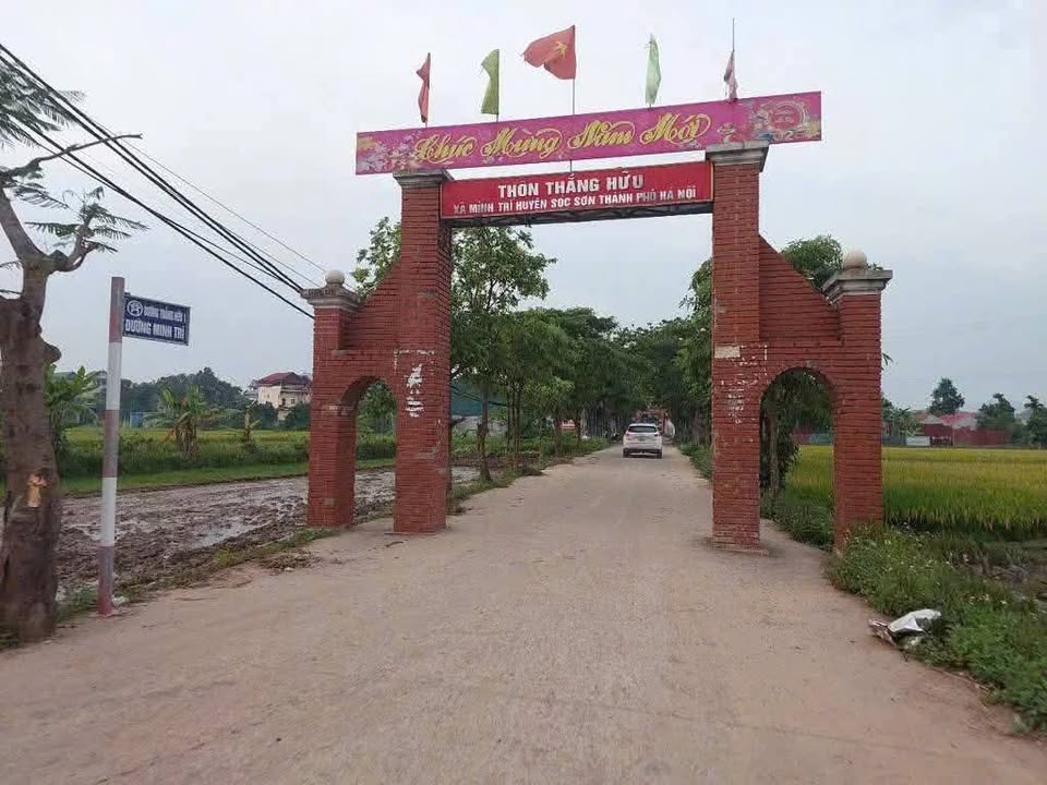 Đất thổ cư 62m² tại Thắng Hữu, Minh Trí chỉ 2 tỷ - Lô góc, giá tốt không thể bỏ qua!