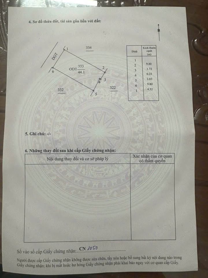 Nhà 3 tầng trung tâm phường Bồ Xuyên 45m² giá 2 tỷ - Sổ đỏ chính chủ!