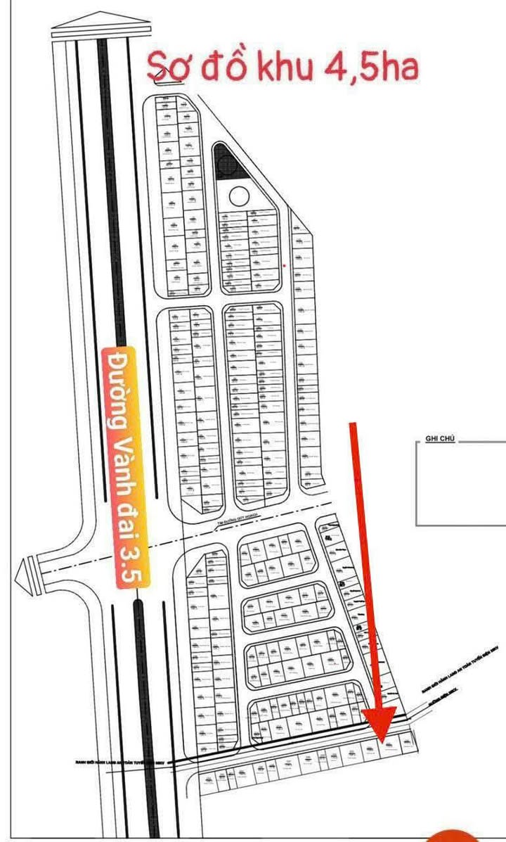 Đất dự án 4.5ha Vân Canh, Hoài Đức 53m² giá 9.67 tỷ - Cơ hội đầu tư tuyệt vời!