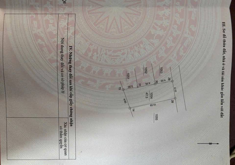 Đất nền Thôn Chợ, Bình Minh 47m² giá 3 tỷ - Cơ hội đầu tư sinh lời!