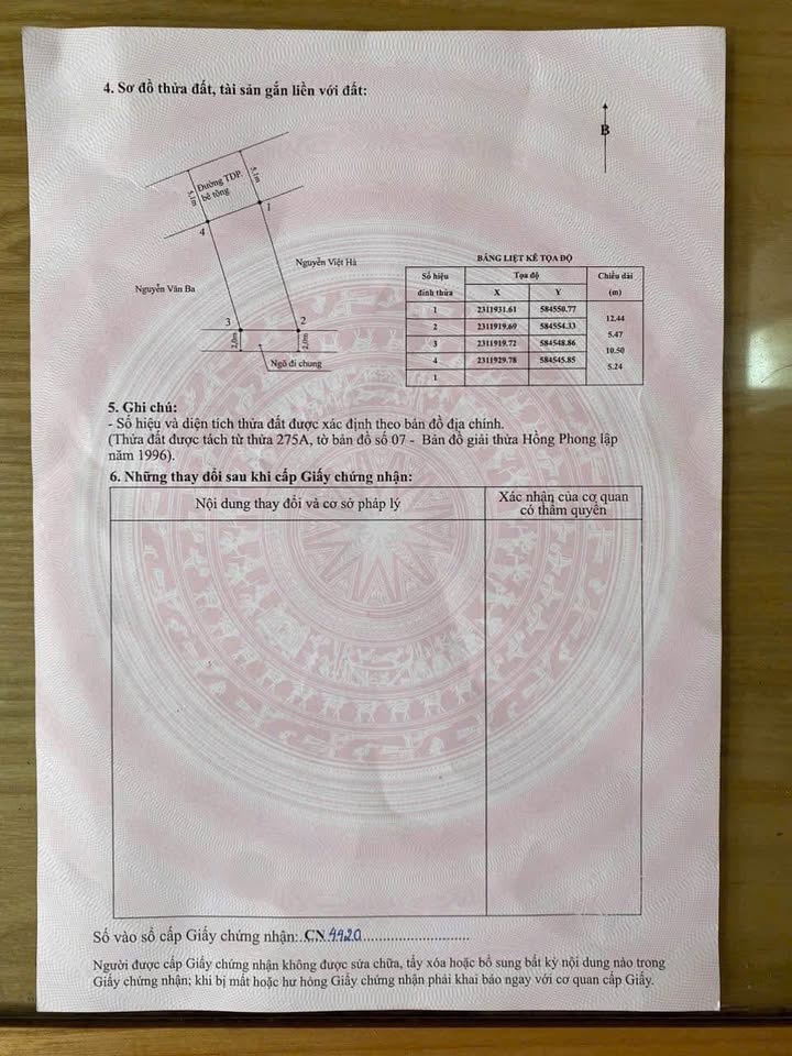 Nhà bán tại Hồng Phong, An Dương 60m² - Vị trí đắc địa, giá đầu tư hấp dẫn!