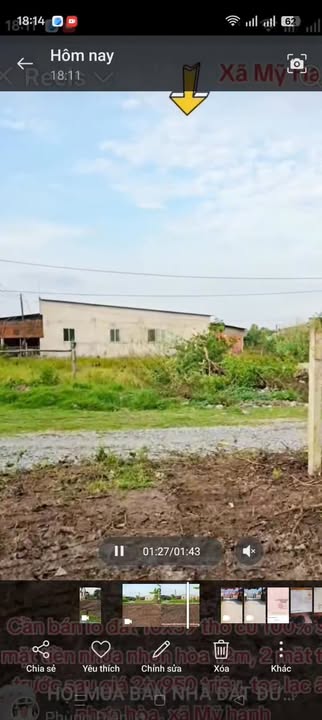 Đất thổ cư 390m² xã Mỹ Hạnh - Sổ hồng chính chủ, giá chỉ 2.95 tỷ!