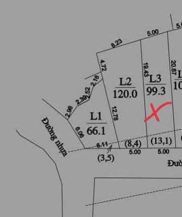 Đất nền Diên Khánh 99m² giá chỉ 1.139 tỷ - Vị trí đắc địa gần chợ Thành!