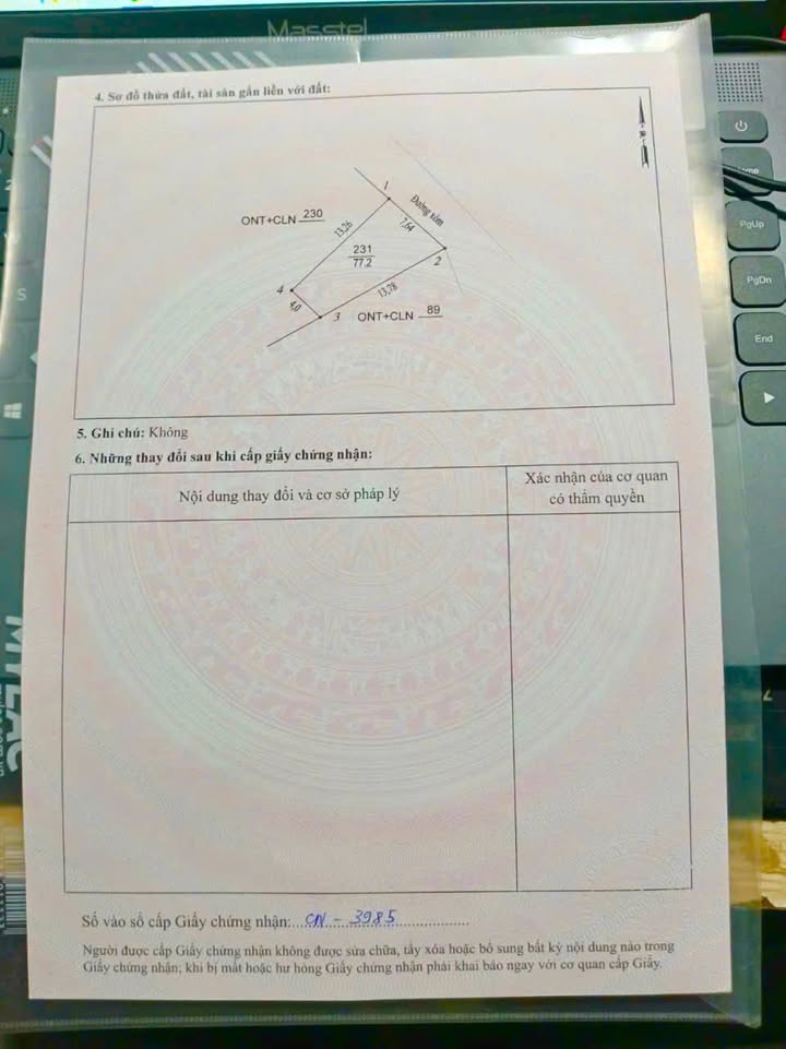 Đất ở Vạn Xuân, Tam Nông 77.2m² giá 400 triệu - Vị trí đắc địa gần cụm công nghiệp!