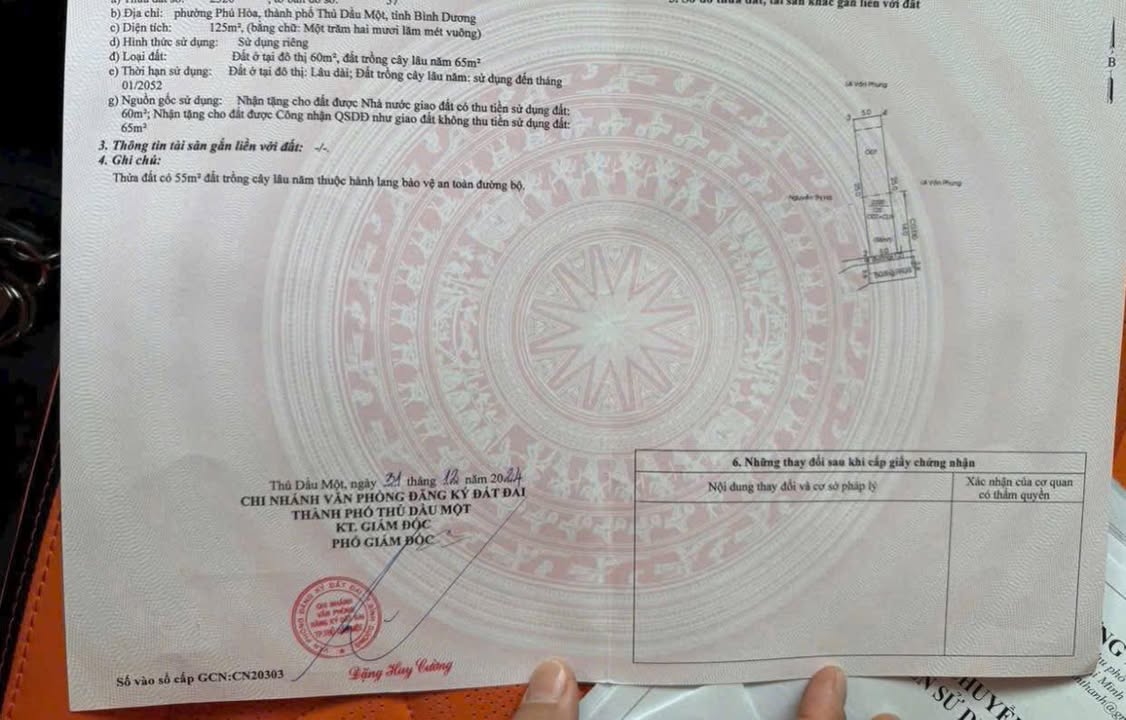 Đất Hẻm 194 Nguyễn Thị Minh Khai, Phú Hoà 125m² giá 2 tỷ - Cơ hội đầu tư tuyệt vời!