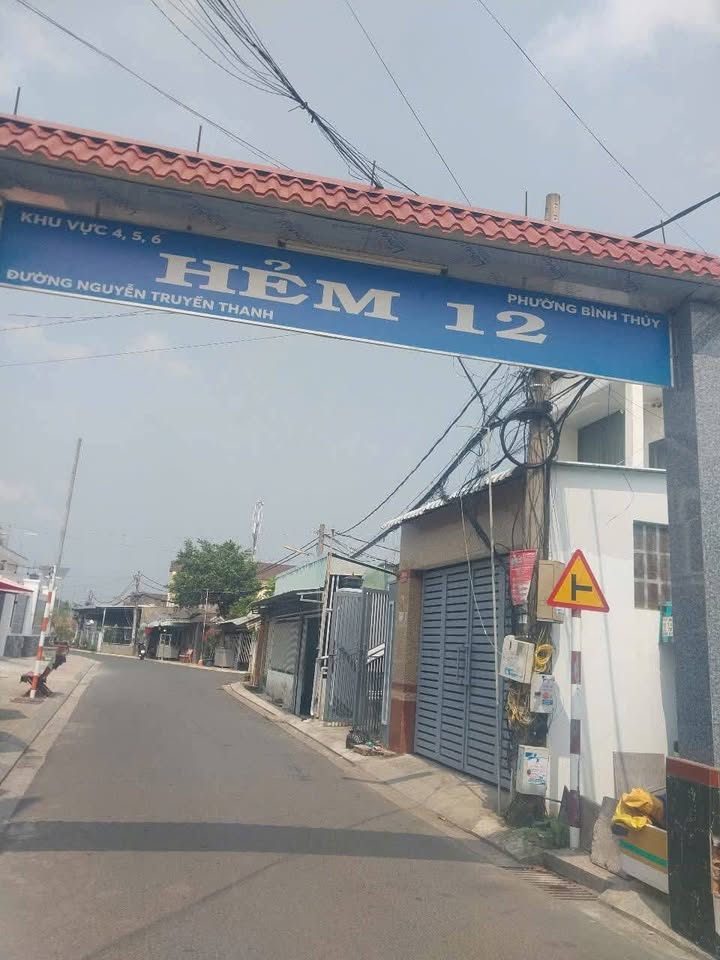 Đất thổ cư Hẻm 12 Nguyễn Truyền Thanh, Bình Thủy, 55m² - Sổ hồng chính chủ!