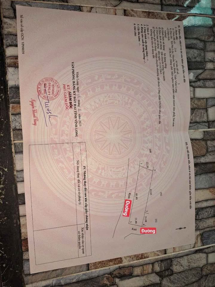 Đất vườn Phú Lộc, Tam Bình 1800m² giá 670 triệu - Đầu tư sinh lời ngay!