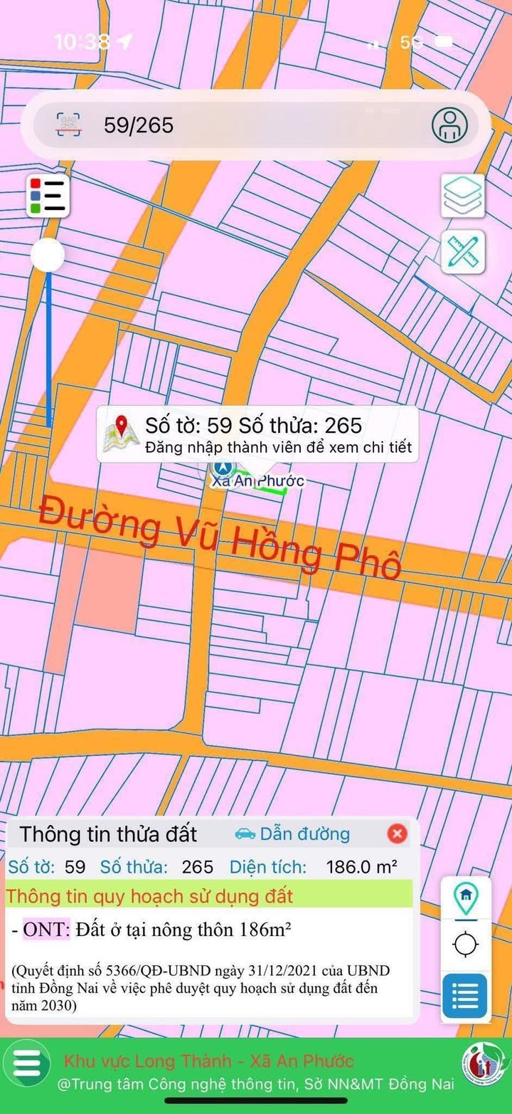 Nhà cấp 4 tại xã An Phước, Long Thành, 183.54m² - Giá chỉ 3.95 tỷ, có thương lượng!