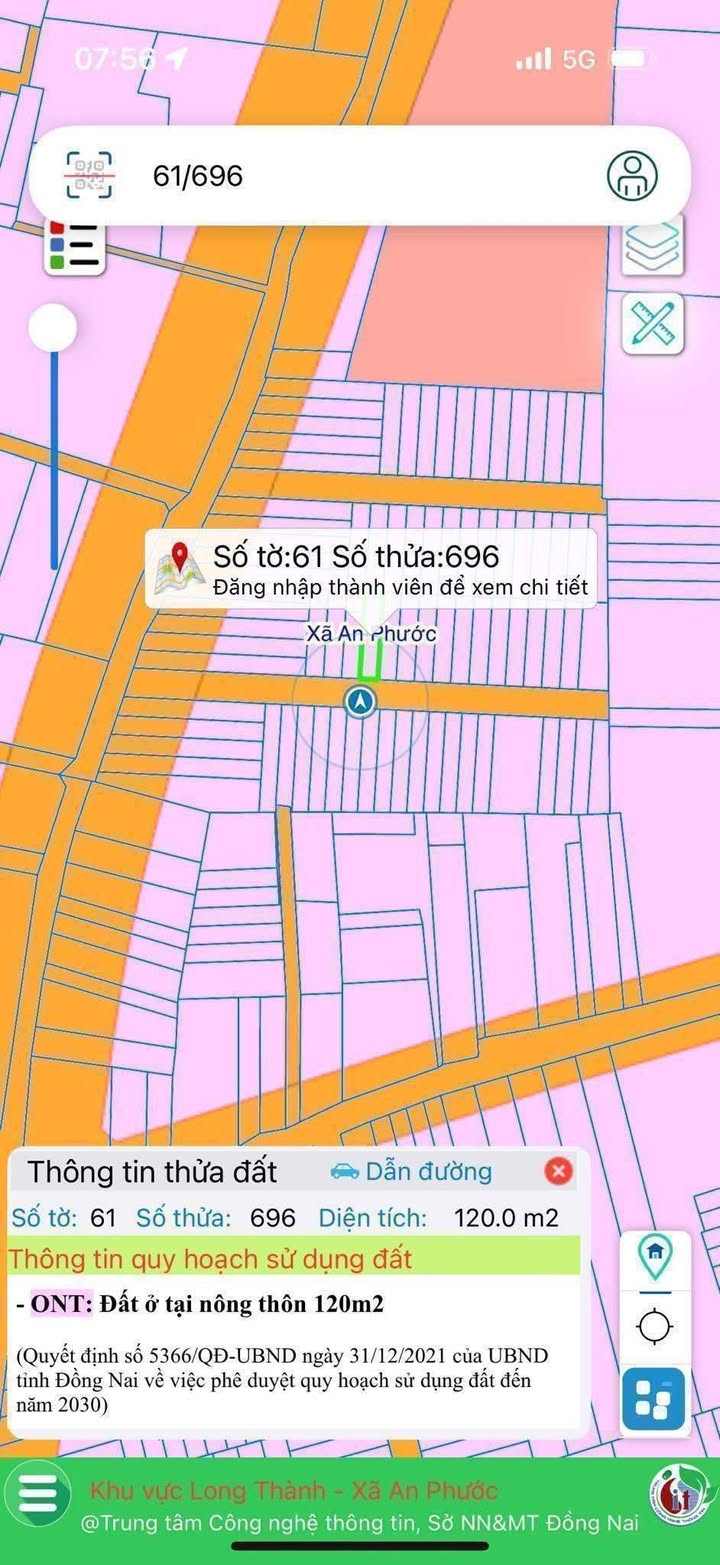 Đất nền An Phước, Long Thành 120m² giá 3 tỷ - Đầu tư sinh lời ngay!