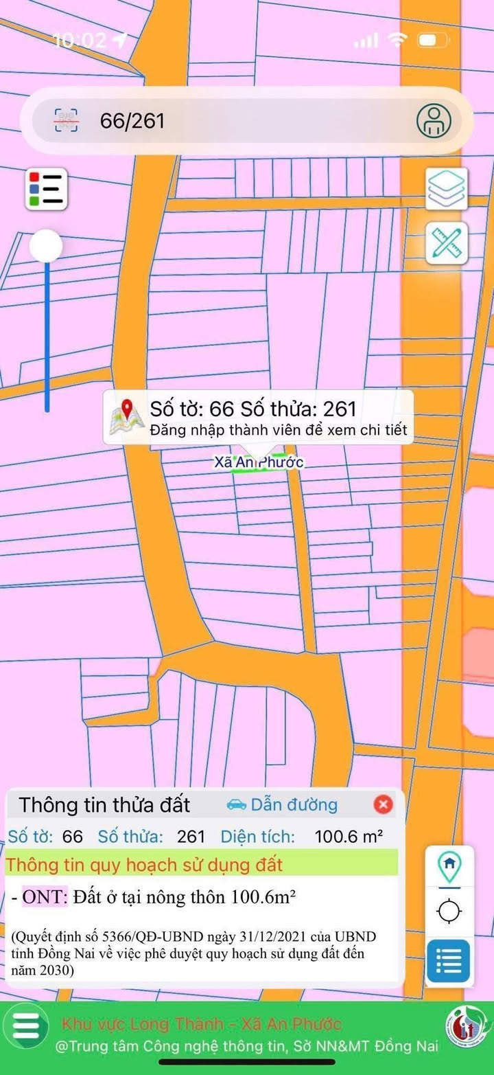 Đất nền ấp 3 xã An Phước 100m² giá 2.2 tỷ - Đầu tư sinh lời ngay!