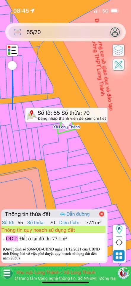 Đất nền 77m² tại Long Thành, Đồng Nai - Kinh doanh sầm uất, chỉ 8.5 tỷ!